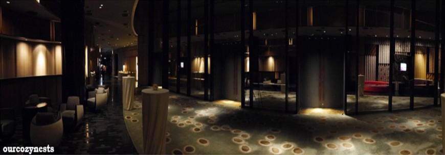 Panorama View of the Cocktail Reception Area